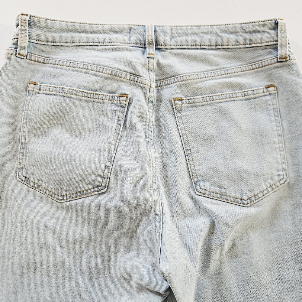 Abercrombie & Fitch The Skinny Ultra High Rise Curve Love Split Hem Jeans 31/12 - Picture 8 of 11